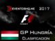Repeticion Formula 1 GP Hungria Clasificacion 2017